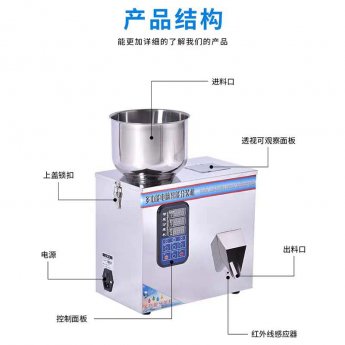 1-500克茶葉顆粒計量分裝機(jī)銷售